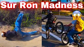 Sur Ron vs Reckless Teens  Fails Jumps Wheelies [upl. by Binky]