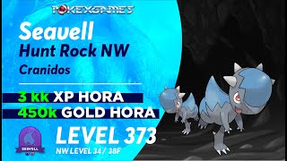 PXG HUNT CRANIDOS 3 KK XP HORA 1 HORA DE HUNT 500K GOLD [upl. by Elleinad850]