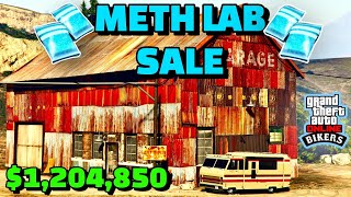 I Made 1204850 Under 5 Minutes Selling The Meth Lab Solo  GTA Online [upl. by Nevek]