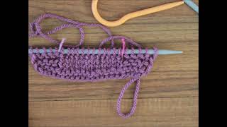 1073Herbst ProjekteKinder SetStirnband StrickenZopfmusterTutorial Handarbeit [upl. by Arabela]