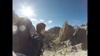 Dolomites  route Alta Via 2 [upl. by Lehcer988]