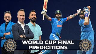 World Cup Final Predictions ft India  Champions amp Kohli  MVP [upl. by Ojyma]