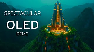 Most Spectacular Places OLED Demo 4k HDR Ultra HD Dolby Vision 60fps [upl. by Ronal]