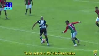 âš½ Portuguesa Santista 3 x 2 XV de Piracicaba âš½ 1Âº jogo das Quartas de Final do Paulista A2 de 2024 [upl. by Munniks]