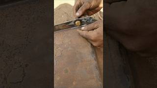 How a bolt hole is strengthened with welding welder iron engineershorts [upl. by Reahard]