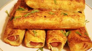 Mouthwatering Cheesy Beef Hot Dogs With Tortillas Delicious Recipe [upl. by Lellih772]