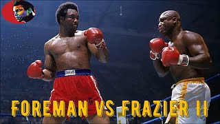 George Foreman vs Joe Frazier II Highlights HD ElTerribleProduction [upl. by Bakeman]