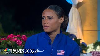 Sydney McLaughlinLevrone breaks down strategy behind her womens 400m hurdles victory  NBC Sports [upl. by Deden]