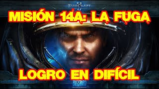 StarCraft 2 Wings of Liberty Misión 14A La fuga Logros en difícil HD 1080p [upl. by Dasie612]