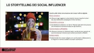 Intervento di Filippo Mori Ubaldini  Influencer Marketing [upl. by Pinchas]