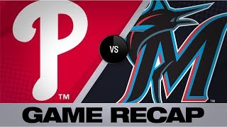 Cooper Anderson lift Marlins over Phillies  PhilliesMarlins Game Highlights 62819 [upl. by Kathleen]