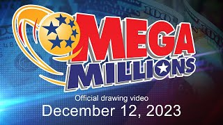 Mega Millions drawing for December 12 2023 [upl. by Eerual]