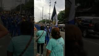 Las Pinas Band 91  Las Pinas City  Christ The King Fiesta 2023 marchingband bandparade fiesta [upl. by Lizzie874]