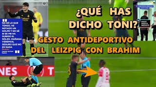 ENFADO KROOS con LEIZPIG y ÁRBITRO por LESIÓN BRAHIM  VACILADA a ANCELOTTI [upl. by Klute]