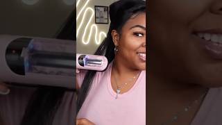 How I use the spilt end trimmer on my straight black hair spiltendtrimmer hairtrimmer [upl. by Neirda]