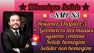 Mécanique Solide SMP S3📚 Résumer général 🔥 [upl. by Marozas]