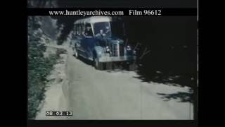 Norheimsund And Oystese Norway 1950s  Film 96612 [upl. by Eecrad]