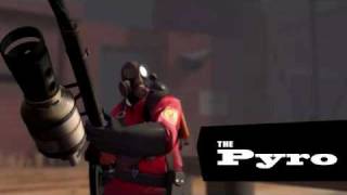 Team Fortress 2 Pyro Sounds [upl. by Airetal]