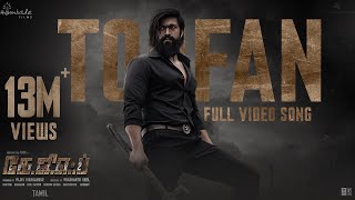 Toofan Video Song Tamil  KGF Chapter 2  RockingStar Yash  Prashanth Neel  Ravi Basrur Hombale [upl. by Iot]