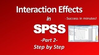 Interaction effects  Two Way ANOVA Part 2 [upl. by Purington709]