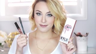 Lip Kit By Kylie Jenner Candy K Lip Tutorial  Kristen Gill [upl. by Aicala]