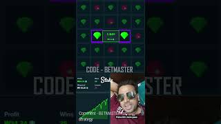 Use code BETMASTER  best mines strategy stake stakemm [upl. by Anilesor]