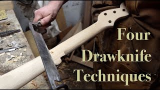 Four Drawknife Techniques [upl. by Cykana]