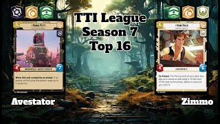 TTI League Season 7 Top 16  Avestator vs Zimmo  BobaGreen vs Han1Green [upl. by Piggy]