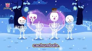 Esqueletos danzantes con efectos 120 Chumbala Cachumbala song parody  BestKiddie VidsFx [upl. by Junie]