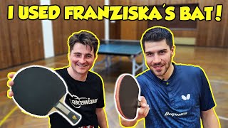 TESTING PATRICK FRANZISKAS TABLE TENNIS BAT [upl. by Henry75]