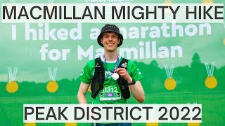 Macmillan Mighty Hike 2022  27 Mile Peak District Hike [upl. by Mohr825]