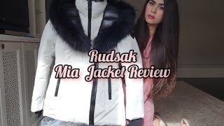 ❄️Rudsak Mia Jacket Review and Unboxing Optic White XS [upl. by Woody]