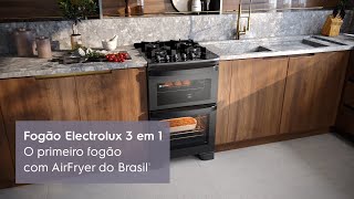 Conheça o 1º Fogão com Função Airfryer do Brasil FE4AD [upl. by Arthur614]