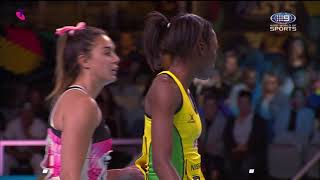 New Zealand v Jamaica  Fast5 Netball World Series 2018 [upl. by Oyek]