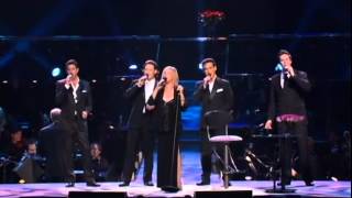 Barbra Streisand with Il Divo  Evergreen [upl. by Leahcimnoj76]