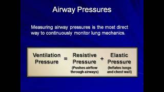 Monitoring Lung Mechanics Mechanical Ventilation  Lecture 3 [upl. by Anigroeg]