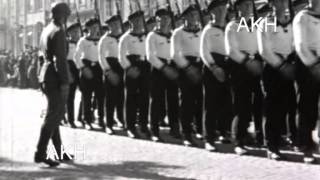 Karl Hoeffkes  Parade Wehrmacht Trondheim Juni 1940 [upl. by Silvers]