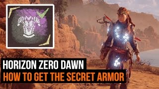 Horizon Zero Dawn How to get the secret armor Shield Weaver Armor [upl. by Matias358]