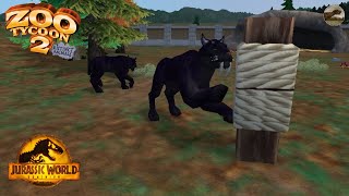 Black Saber Toothed Cat Zoo Tycoon 2 Extinct Animals Gameplay [upl. by Pallas]