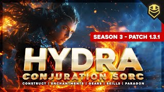 HYDRA is back  Hydra Conjuration  Diablo 4 Season 3  Build Guide patch 131 [upl. by Elleuqar372]