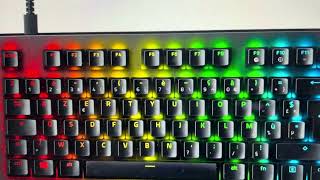 Hard Reset Razer BlackWidow V3 Pro Keyboard [upl. by Eidoj35]