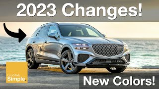 2023 Genesis GV70 Full Change List  New Colors and Packaging [upl. by Aicenod132]