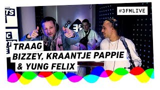 Bizzey amp Kraantje Pappie  Traag  3FM Live [upl. by Jordain]