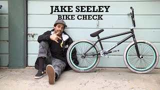 JAKE SEELEY  Sunday Bikes  Bike Check  BMX [upl. by Mall]