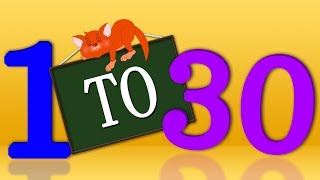 130 Numbers Song  Preschool Learning Videos For Children [upl. by Zulaledairam]