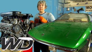 Lamborghini Urraco How To Completely Refurbish The Engine  Wheeler Dealers [upl. by Thebazile]