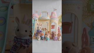 Sylvanian Families Nursery Day Part 2 animation toys sylvanianfamilies stopmotion shorts [upl. by Warden939]