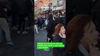 TORCIDA DO ATLÉTICO FAZ FESTA EM BUENOS AIRES ANTES DE PARTIDA CONTRA O SAN LORENZO NA LIBERTADORES [upl. by Rufena]