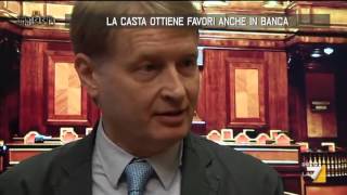 La casta ottiene favori anche in banca [upl. by Attenov]