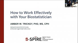 How to Work Effectively With Your Biostatistician [upl. by Notsla182]